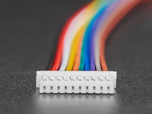 1.25mm Pitch 10-pin Cable 20cm Long 1:1 Molex PicoBlade Compatible