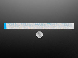40-pin 0.5mm Pitch FPC Flex Cable with A-B Connections - 25cm Long