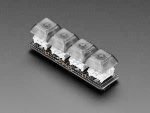 Adafruit NeoKey 1x4 QT I2C Mechanical Key Switch Breakout with NeoPixels