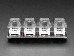 Adafruit NeoKey 1x4 QT I2C Mechanical Key Switch Breakout with NeoPixels