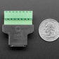 RJ-45 Terminal Block to Ethernet Socket Adapter