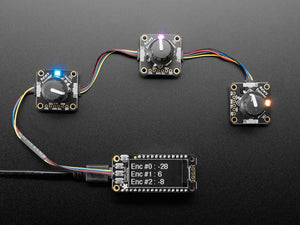 Adafruit I2C Stemma QT Rotary Encoder Breakout with NeoPixel - No Encoder