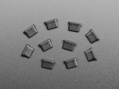 Silicone USB C Dust Cover Inserts - 10 Pack