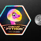 CircuitPython Space Explorers Holographic Sticker