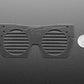 Adafruit LED Glasses Front Panel - 116 RGB LEDs with I2C Driver - STEMMA QT / Qwiic