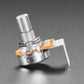 Alpha Single-Gang 16mm Right-angle PC Mount 1M Reverse Audio Potentiometer