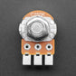 Alpha Single-Gang 16mm Right-angle PC Mount 250K Reverse Audio Potentiometer