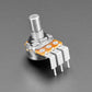 Alpha Single-Gang 16mm Right-angle PC Mount 10K Reverse Audio Potentiometer