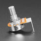 Alpha Single-Gang 16mm Right-angle PC Mount - 1K Reverse Audio Potentiometer