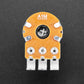 Alpha Dual-Gang 16mm Right-angle PC Mount - 1M Audio Potentiometer