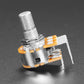 Alpha Dual-Gang 16mm Right-angle PC Mount - 1M Audio Potentiometer