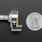Alpha Dual-Gang 16mm Right-angle PC Mount 250K Audio Potentiometer