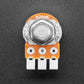 Alpha Dual-Gang 16mm Right-angle PC Mount 250K Audio Potentiometer