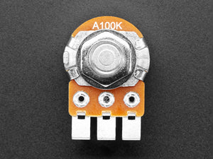 Alpha Dual-Gang 16mm Right-angle PC Mount 100K Audio Potentiometer