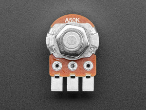 Alpha Dual-Gang 16mm Right-angle PC Mount 50K Audio Potentiometer