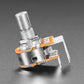 Alpha Dual-Gang 16mm Right-angle PC Mount - 25K Audio Potentiometer