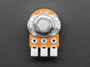 Alpha Dual-Gang 16mm Right-angle PC Mount 10K Audio Potentiometer
