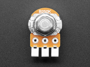 Alpha Single-Gang 16mm Right-angle PC Mount - 250K Linear Potentiometer