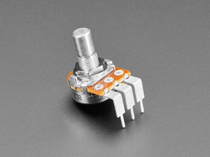 Alpha Single-Gang 16mm Right-angle PC Mount - 250K Linear Potentiometer