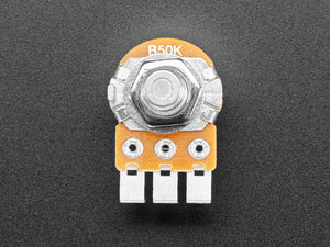 Alpha Single-Gang 16mm Right-angle PC Mount - 50K Linear Potentiometer