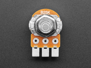 Alpha Single-Gang 16mm Right-angle PC Mount 25K Linear Potentiometer