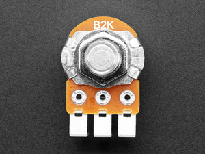 Alpha Single-Gang 16mm Right-angle PC Mount - 2K Linear Potentiometer