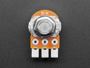 Alpha Single-Gang 16mm Right-angle PC Mount 1K Linear Potentiometer