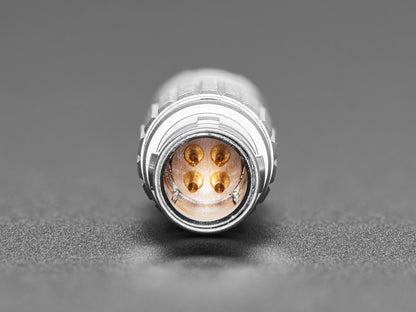FGG.0B Quick Connect 4 Pin Plug - 9mm Outer Diameter