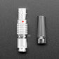 FGG.0B Quick Connect 4 Pin Plug - 9mm Outer Diameter