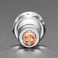 FGG.0B Quick Connect 4 Pin Panel Mount Socket - 9mm