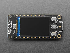 Adafruit ESP32-S2 Reverse TFT Feather with w.FL Antenna