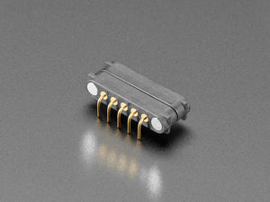 DIY Magnetic Connector - Right Angle Five Contact Pins
