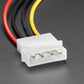 IDE Molex 4-Pin Socket Cable - 30cm Long