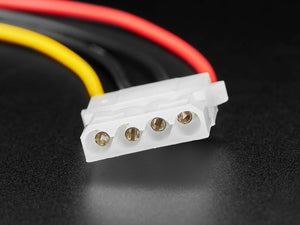 IDE Molex 4-pin Plug Cable - 30cm long