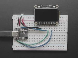 Adafruit 1.47" 320x172 Round Rectangle Color IPS TFT Display - ST7789