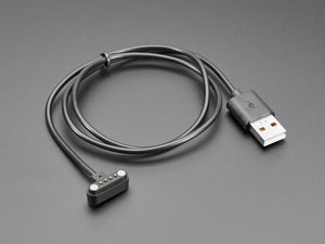 Magnetic USB Charging Cable for 4 Pin 0.1" Magnetic Connector - 60cm long