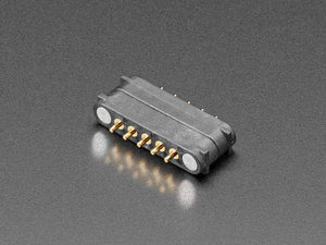 DIY Magnetic Connector - Straight Angle Five Contact Pins