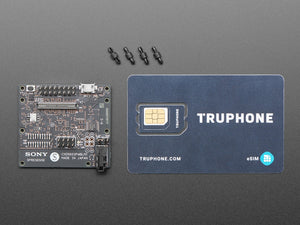 Sony Spresense LTE Extension Board with Global SIM Card