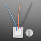 Square Silicone Button PWM Controller - 3 Wire - 3.6V to 12VDC