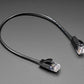 Skinny Ethernet LAN UTP CAT6 Cable - 3mm Diameter - 30cm Long