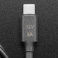 USB Type C 3.1 PD to 5.5mm Barrel Jack Cable - 12V 5A Output - 1.2m with E-Mark