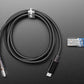 Re-programmable USB Type-C PD to 2.1/5.5mm Barrel Jack Cable