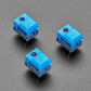 Step Switch with LED - Three Pack of Blue Plastic with Red LED - PB86-A1