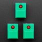 Step Switch with LED - Three Pack of Green with Red LED - PB86