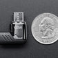 Magnetic Right Angle USB Type C Adapter - 120W Data and Power