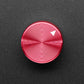 Anodized Aluminum Machined Knob - Red - 20mm Diameter