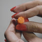 Orange Micro Potentiometer Knob - 4 Pack