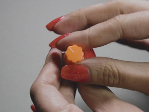 Orange Micro Potentiometer Knob - 4 Pack