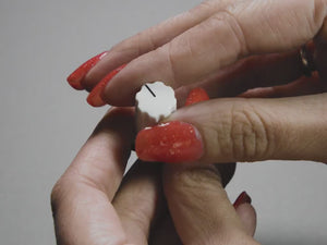 White Micro Potentiometer Knob - Pack of 4