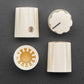 Cream Micro Potentiometer Knob - 4 Pack